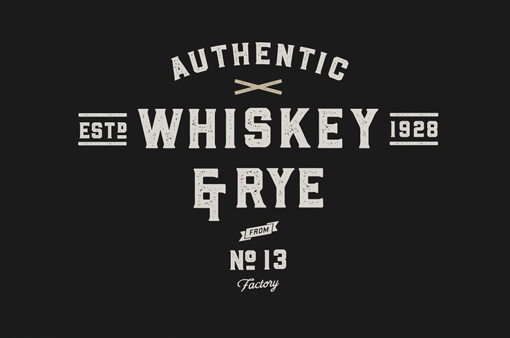 The Whiskey Font Collection