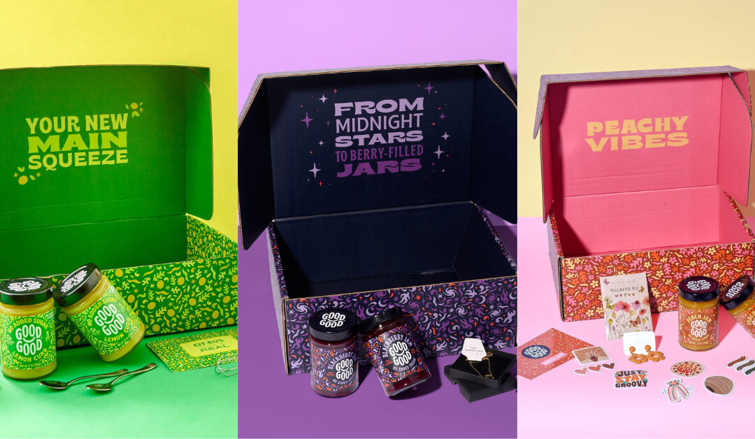 GOOD GOOD and Packlane spread joy (and jam!) with Custom Boxes