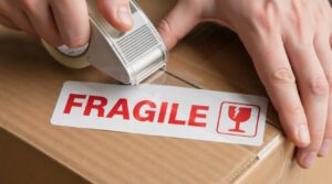fragile symbol outside the box