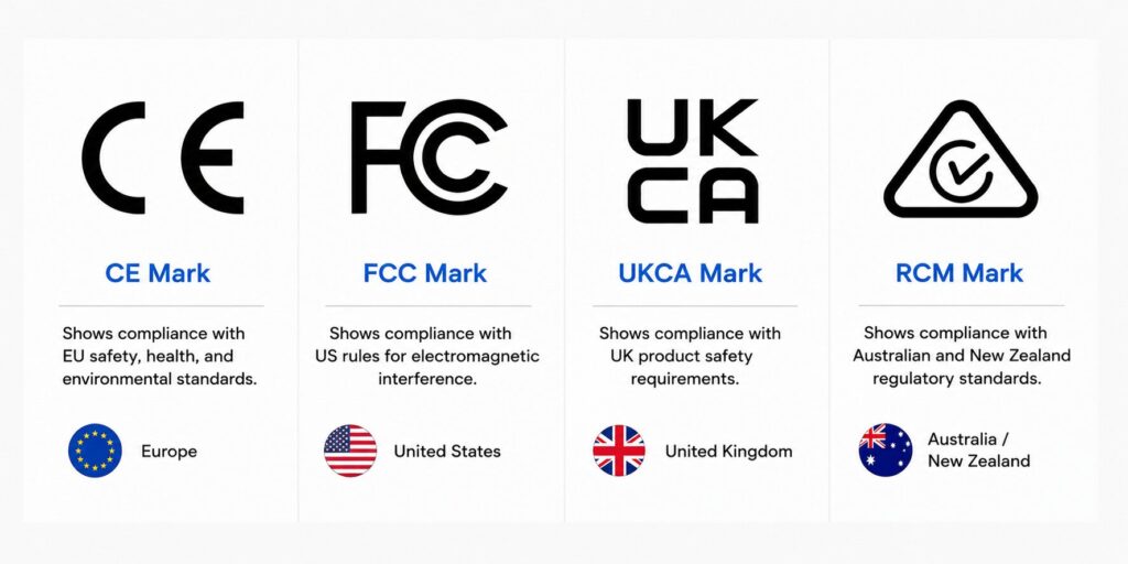 product compliance certification marks