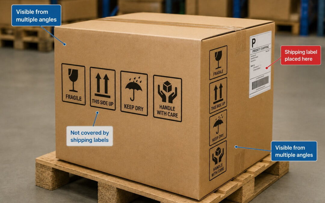 Packaging symbol placement: Making sure the right people see the right information