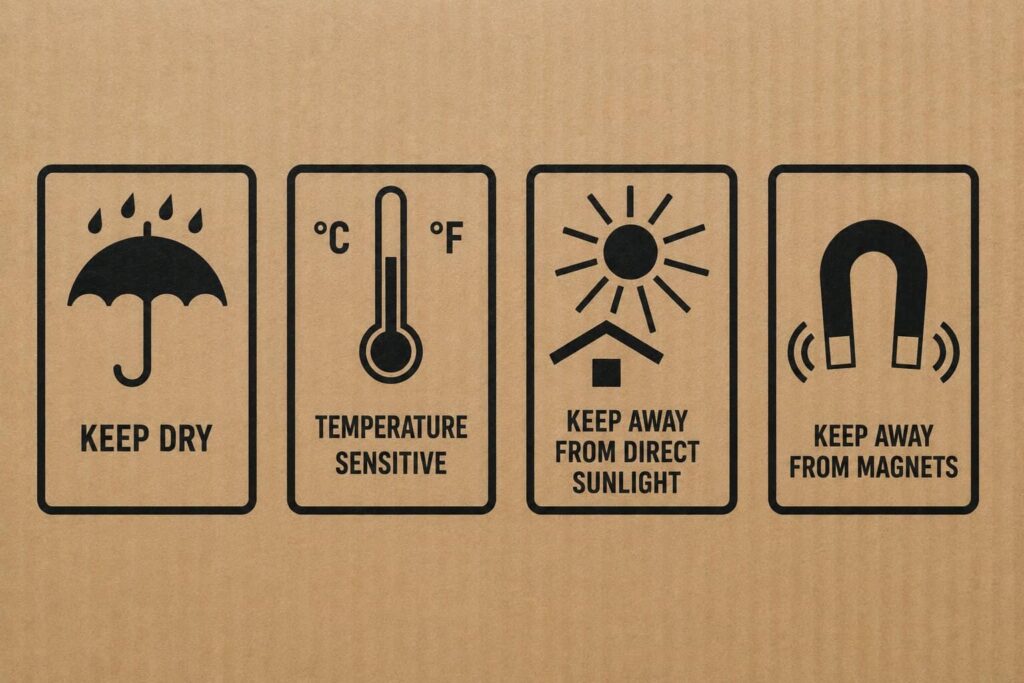 storage symbols